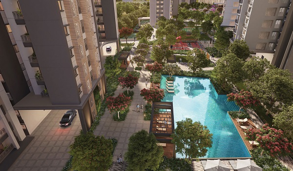 Prestige Garden Breez Aerial View