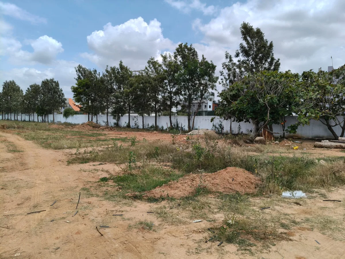 Prestige Garden Breeze project land view, Ittangur, Sarjapur Road